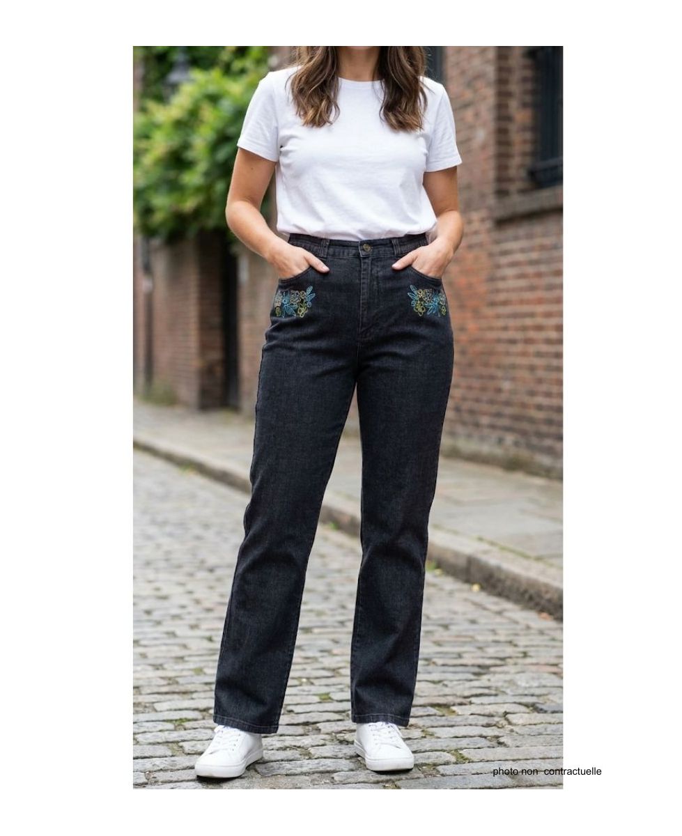 Jean Femme Mayflower Bleu Stone Stretch - Coupe Moderne