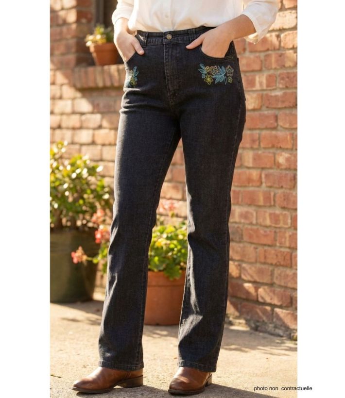 Jean Femme Mayflower Bleu Stone Stretch - Coupe Moderne