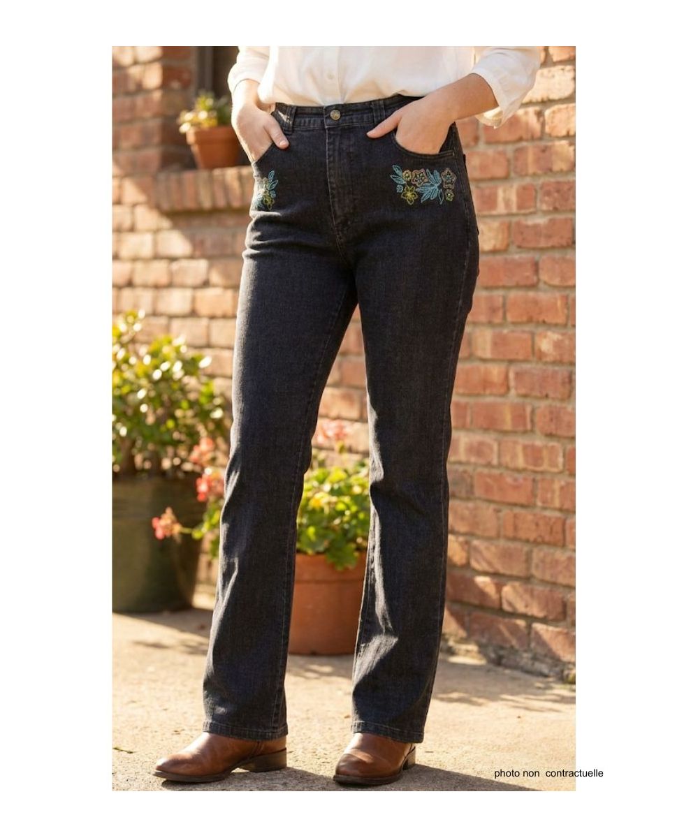 Jean Femme Mayflower Bleu Stone Stretch - Coupe Moderne