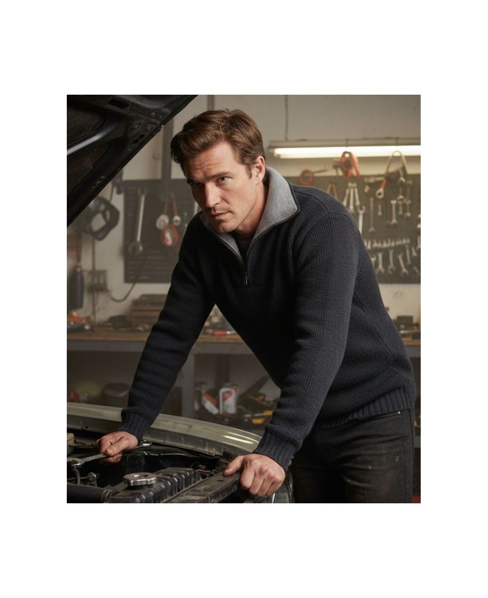Pull col camionneur 30% laine PRIMO5
