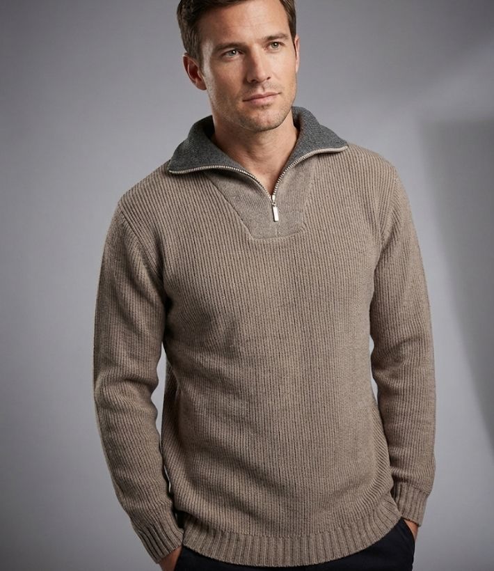 Pull col camionneur 30% laine PRIMO3