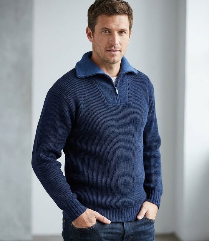 Pull col camionneur 30% laine PRIMO6