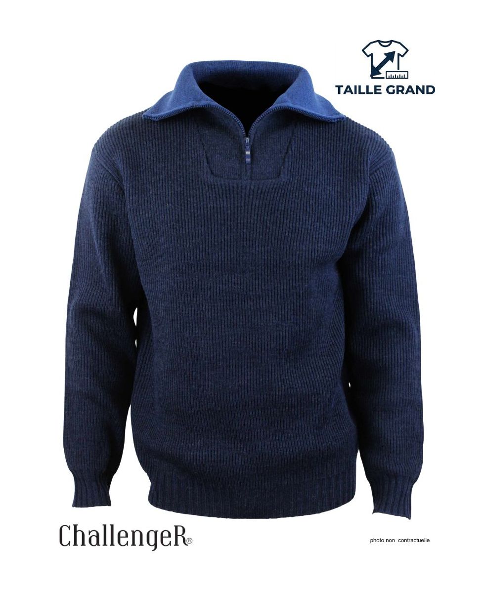 Pull col camionneur 30% laine PRIMO6