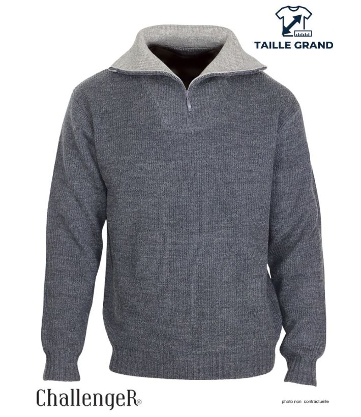 Pull col camionneur 30% laine PRIMO4