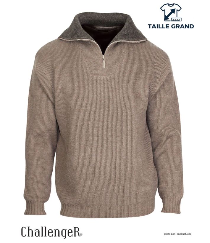 Pull col camionneur 30% laine PRIMO3