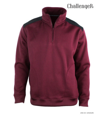 Sweat-shirt homme camionneur bordeaux robuste – PIERRO5
