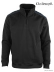 Sweat Col Camionneur Homme Pierro6 - Challenger Noir