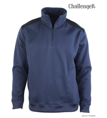 Sweat-shirt homme camionneur bleu robuste – PIERRO2