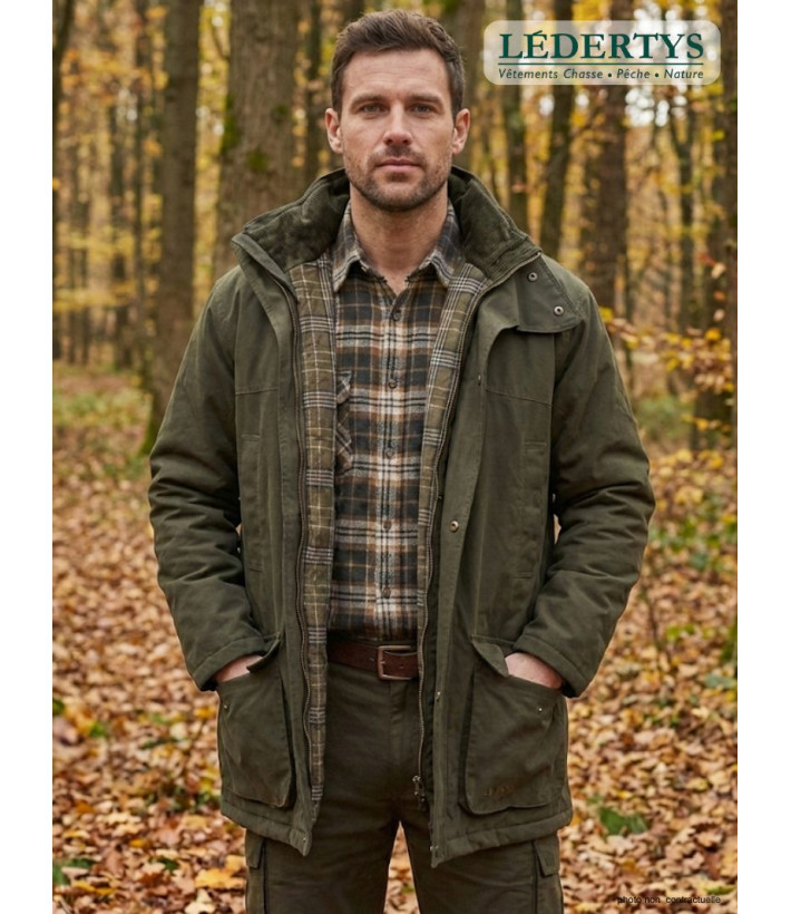 Veste de Chasse Ledertys Farmer LY0006 - Étanche & Chaude