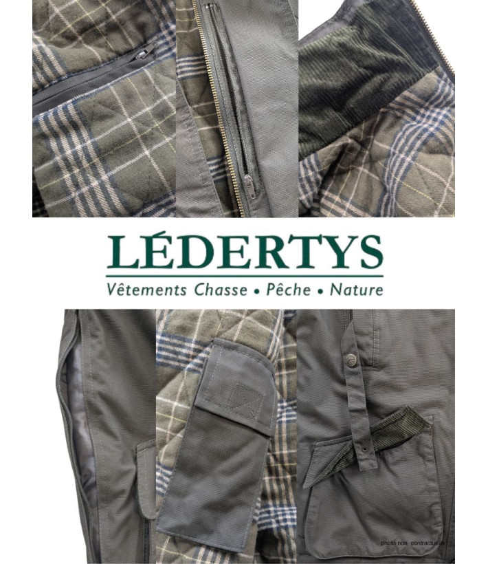 Veste de Chasse Ledertys Farmer LY0006 - Étanche & Chaude