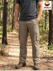 Pantalon Homme OGALO Marron : Résistant, Multipoches & Confort