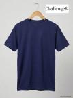 Tee-shirt Col Rond Challenger F110 - Coton Peigné Bleu Marine