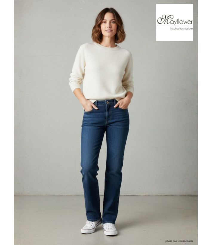 Jean Femme Confort Mayflower SOPHIA - Taille Haute Stretch