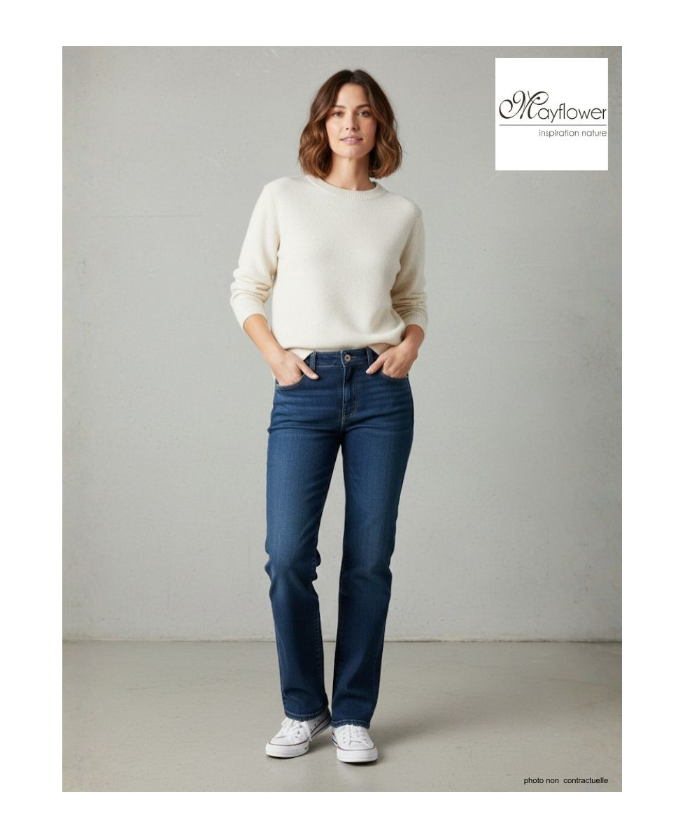 Jean Femme Confort Mayflower SOPHIA - Taille Haute Stretch
