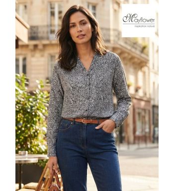 Chemisier imprimé N3218