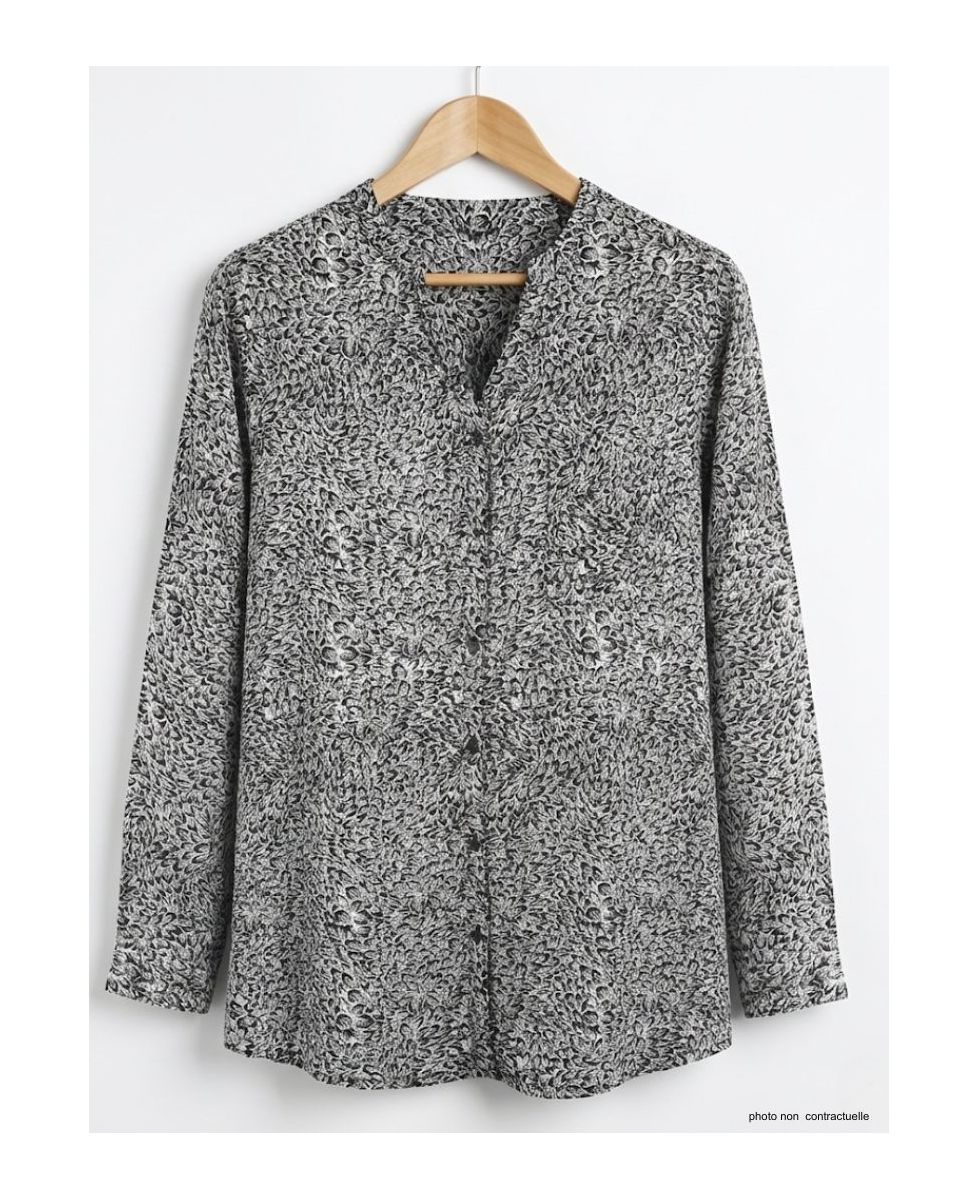 Chemisier imprimé N3218