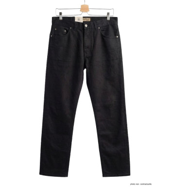 Jean Homme CHALLENGER MIAMI – Gabardine Noir Confort & Style