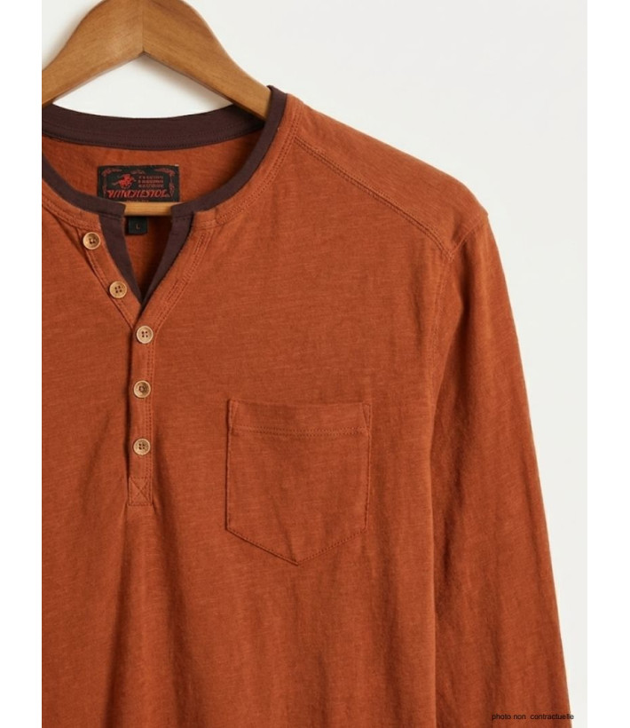 Tee-shirt Manches Longues Homme STROKE3 - Confort & Style Graphique