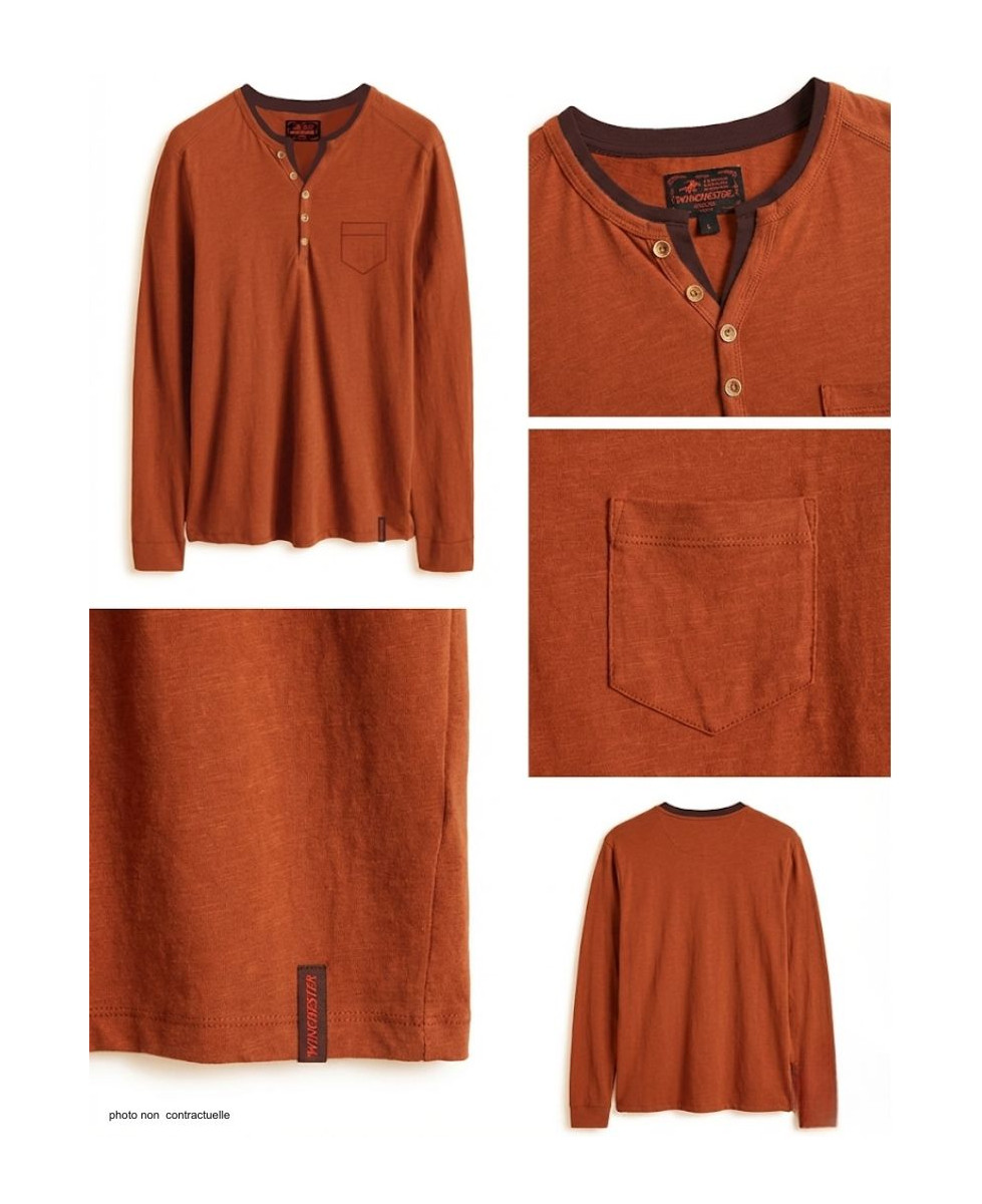 Tee-shirt Manches Longues Homme STROKE3 - Confort & Style Graphique