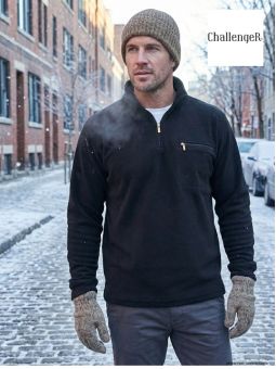 Sweat Polaire Col Zippé Caribou2 Confort & Isolation