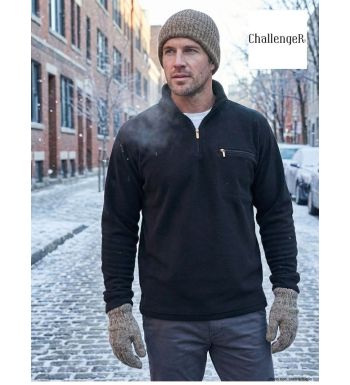 Sweat Polaire Col Zippé Caribou2 Confort & Isolation