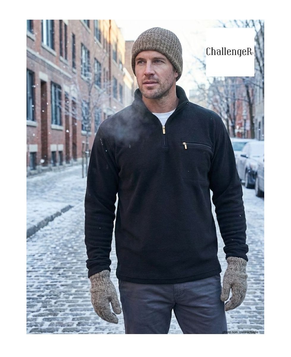 Sweat Polaire Col Zippé Caribou2 Confort & Isolation