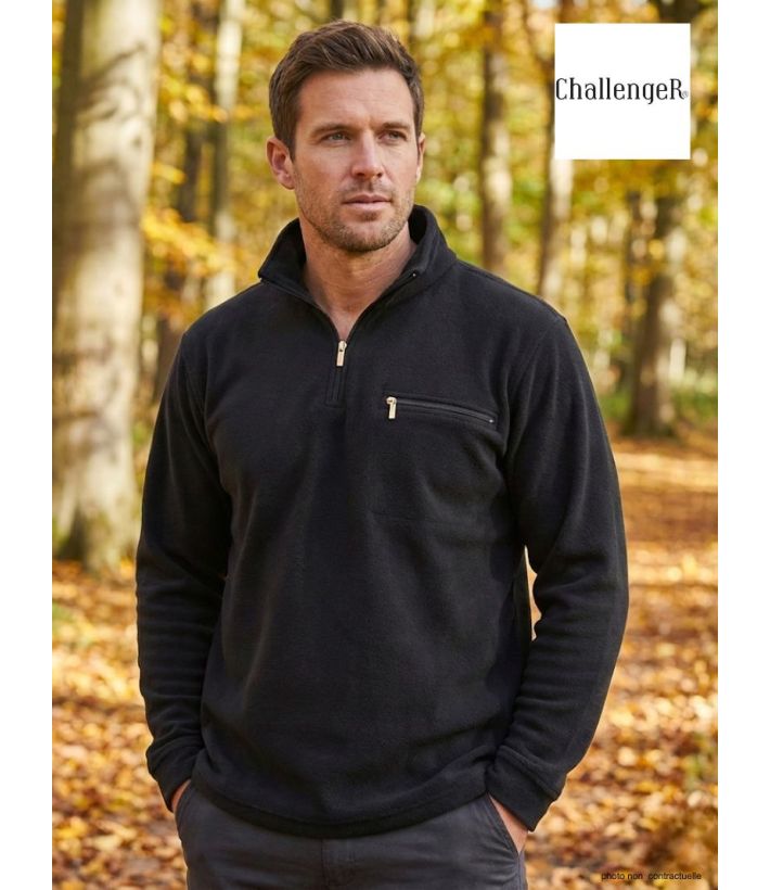 Sweat Polaire Col Zippé Caribou2 Confort & Isolation