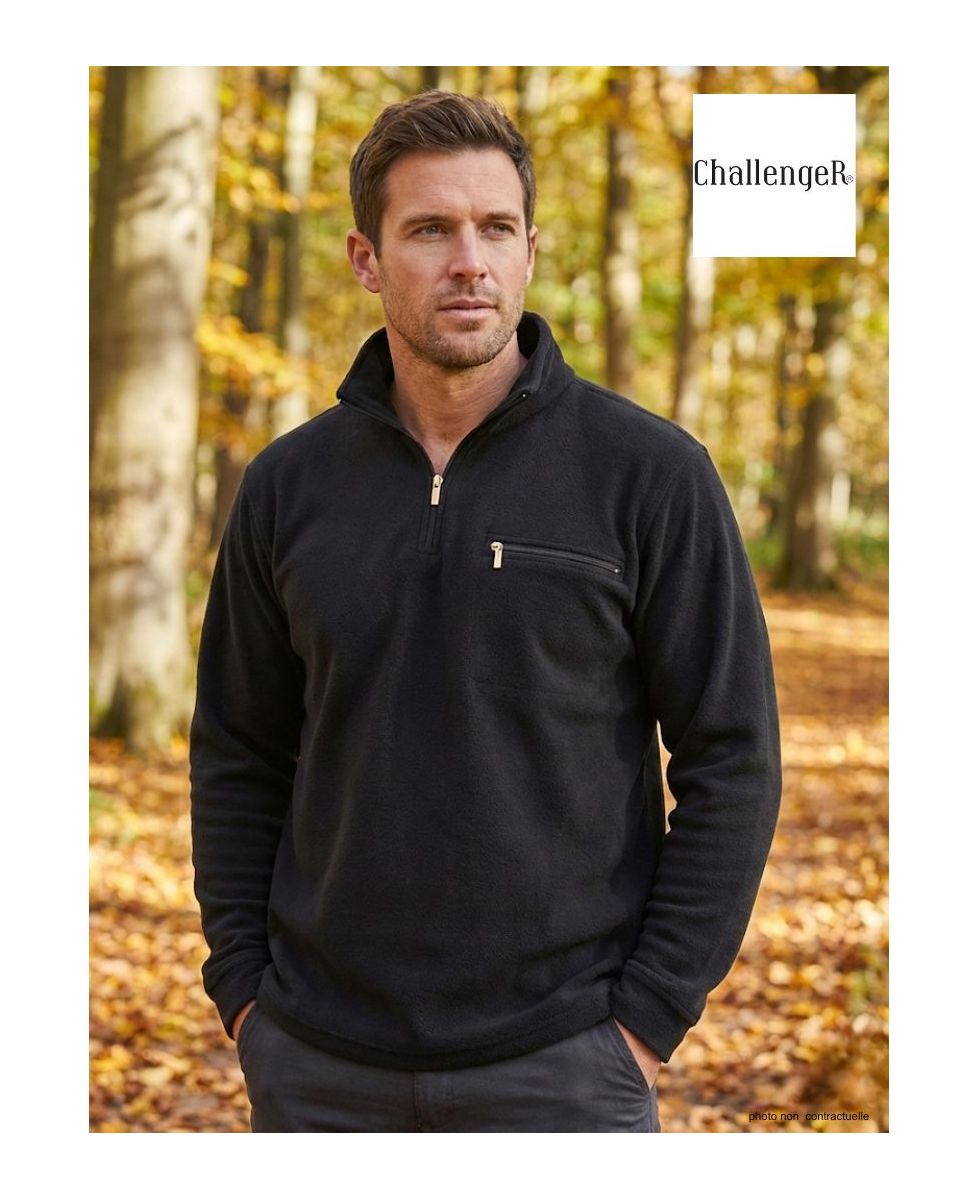 Sweat Polaire Col Zippé Caribou2 Confort & Isolation