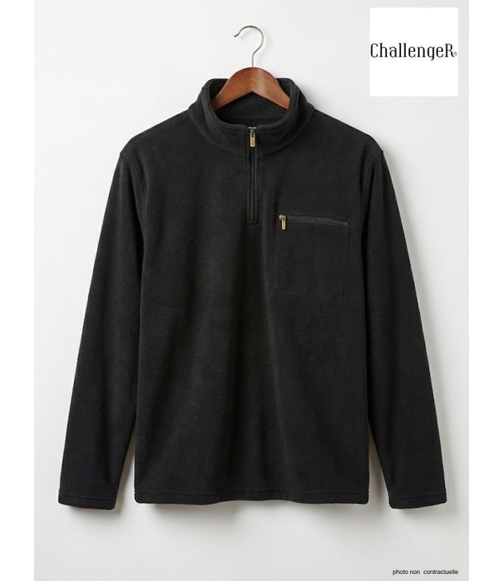 Sweat Polaire Col Zippé Caribou2 Confort & Isolation