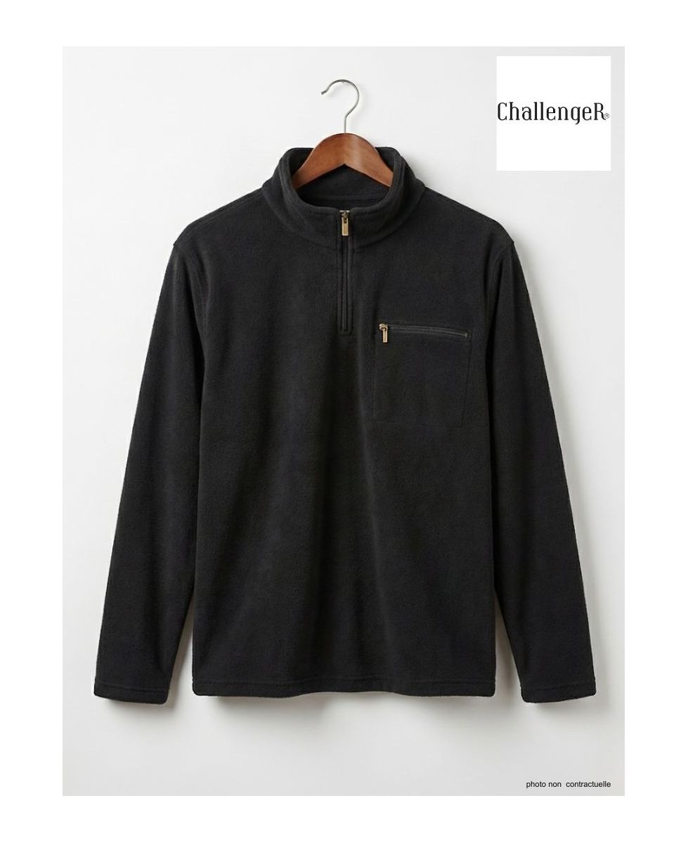 Sweat Polaire Col Zippé Caribou2 Confort & Isolation