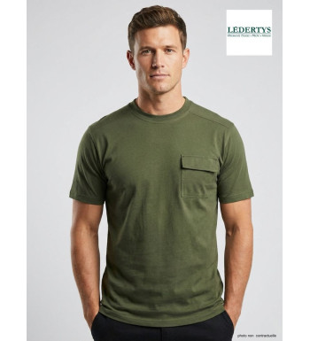 Tee-shirt Chasse Homme Ledertys - Renforts Épaules & Poche