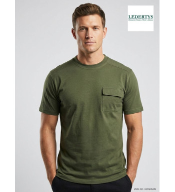 Tee-shirt Chasse Homme Ledertys - Renforts Épaules & Poche