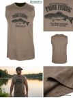 Tee-shirt Sans Manches Ledertys LY0598C avec Motif Truite