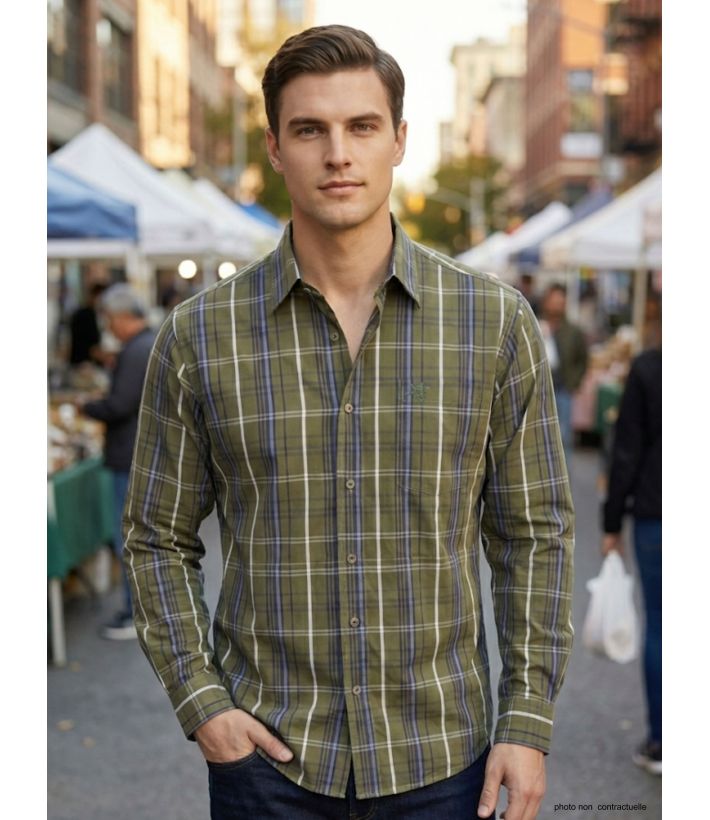 Chemise Manches Longues Homme Winchester Tikal1