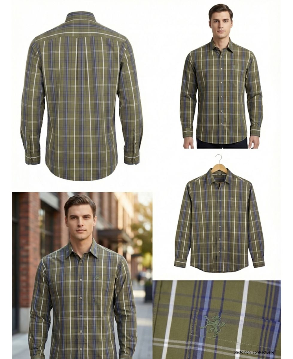 Chemise Manches Longues Homme Winchester Tikal1