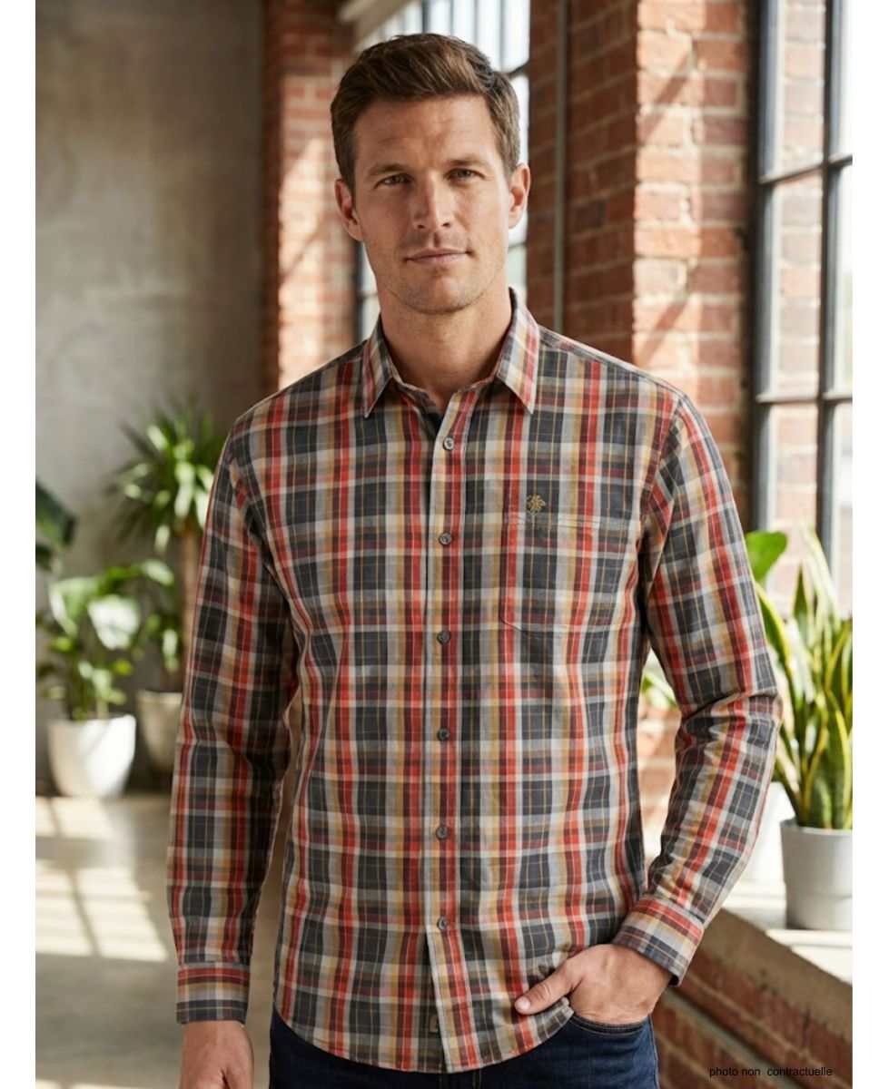 Chemise Manches Longues Homme Winchester Tikal2