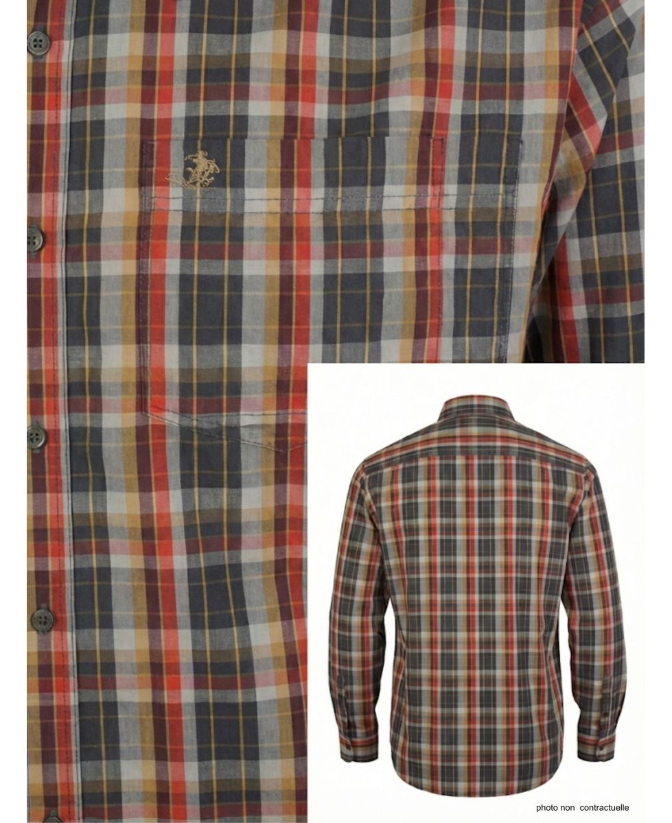 Chemise Manches Longues Homme Winchester Tikal2