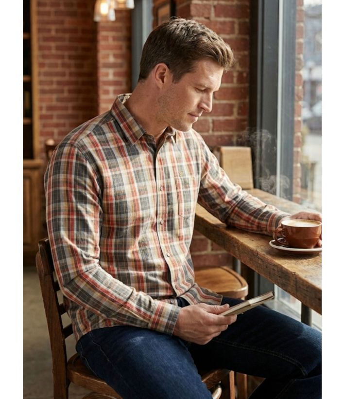 Chemise Manches Longues Homme Winchester Tikal2