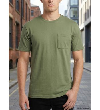 Tee-shirt Manches Courtes Homme Challenger Sherif4 Kaki