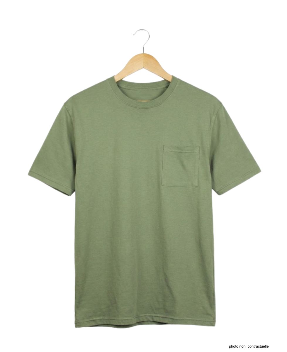 Tee-shirt Manches Courtes Homme Challenger Sherif4 Kaki