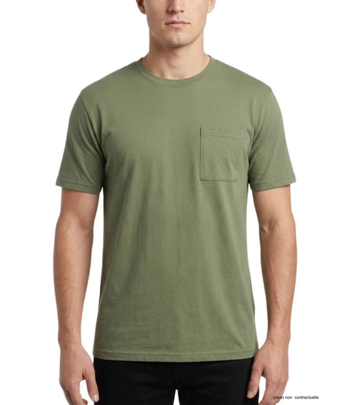 Tee-shirt Manches Courtes Homme Challenger Sherif4 Kaki