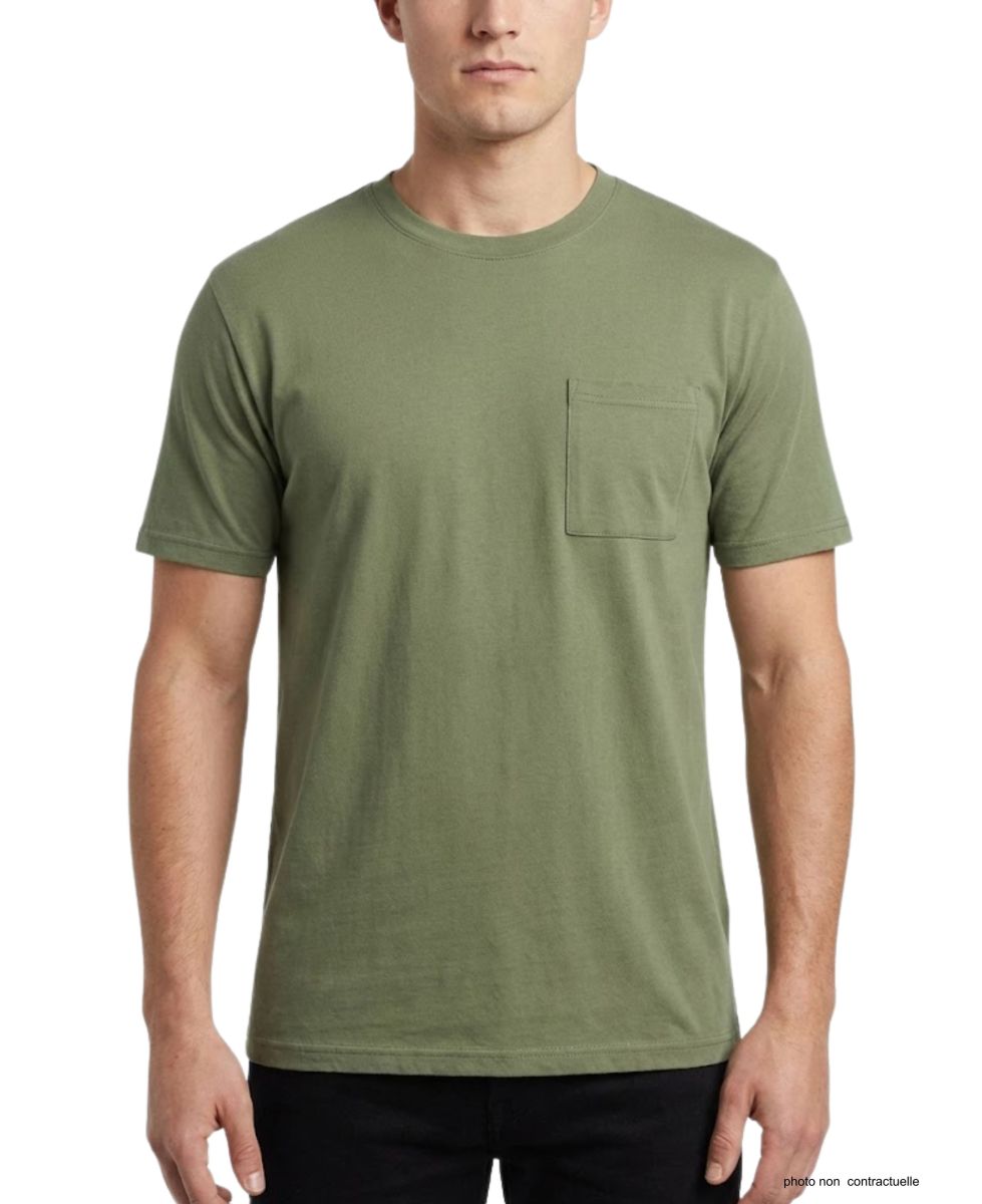 Tee-shirt Manches Courtes Homme Challenger Sherif4 Kaki