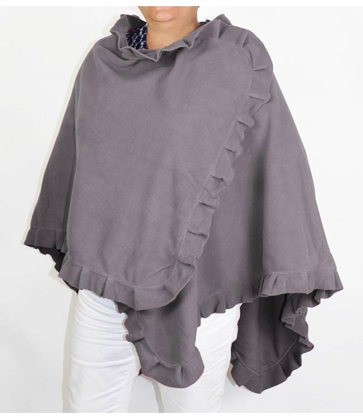 CHALE1G CHALE POLAIRE GRIS