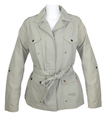 Veste Saharienne Femme Ogalo Beige (SE1186) - Nylon Léger
