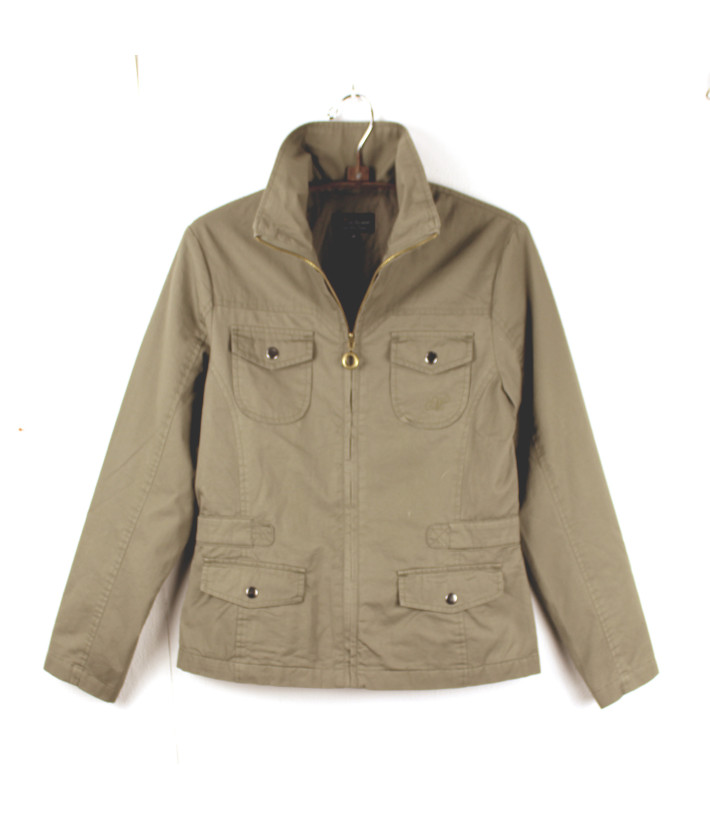 Veste Saharienne Femme Mayflower Manga2 Beige - 100% Coton
