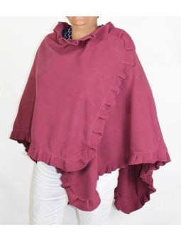 CHALE1F CHALE POLAIRE FRAMBOISE