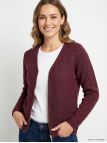 Cardigan Uni Femme "Café" (Réf. CAFE1)