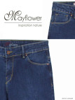 Jean Femme Extensible Louna1 Bleu Stone Used - Mayflower