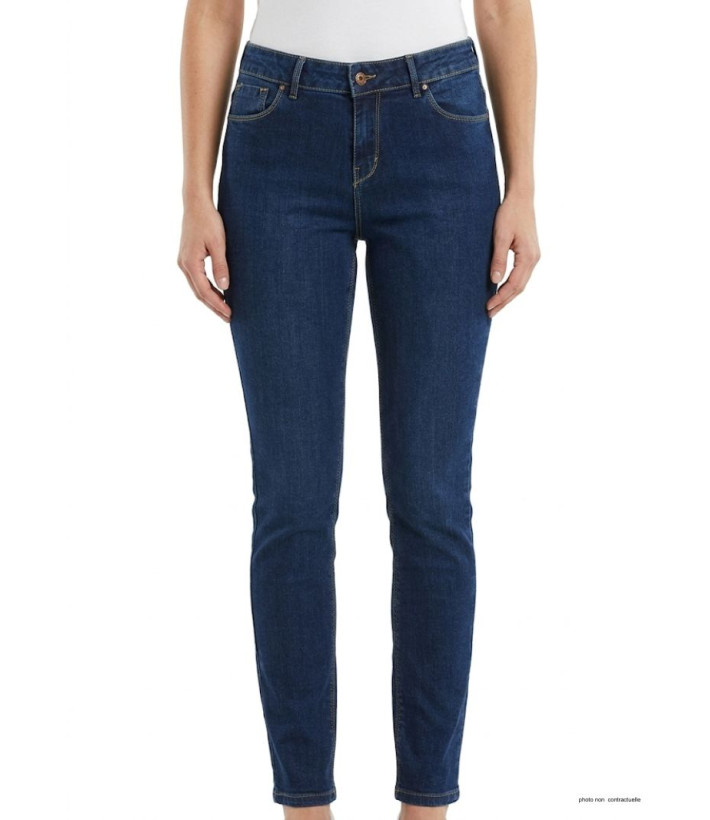 Jean Femme Extensible Louna1 Bleu Stone Used - Mayflower