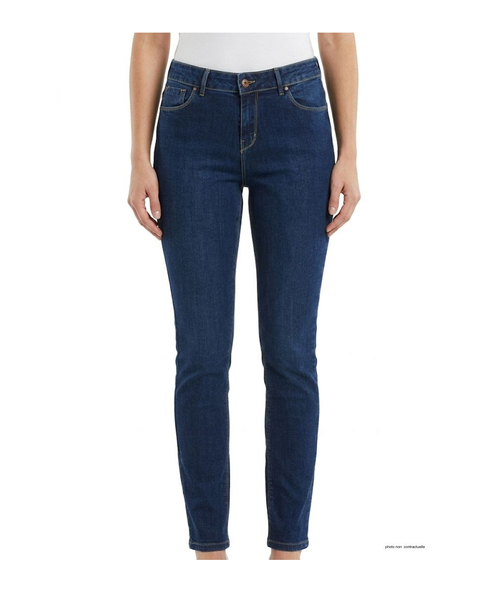 Jean Femme Extensible Louna1 Bleu Stone Used - Mayflower